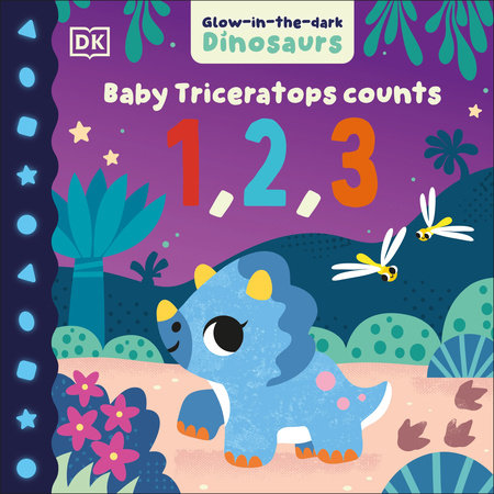 Baby Triceratops Counts 1, 2, 3 by DK