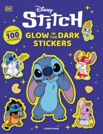 Disney Stitch Glow in the Dark Ultimate Sticker Book by DK