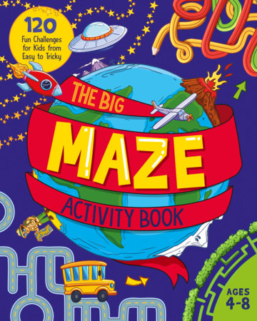 The Big Maze Activity Book by Zeitgeist