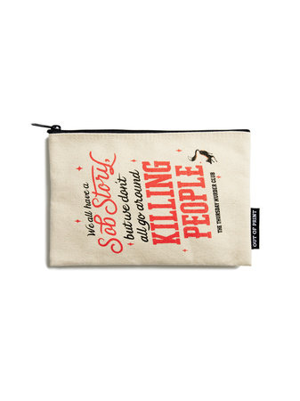 Thursday Murder Club Pouch by Out of Print