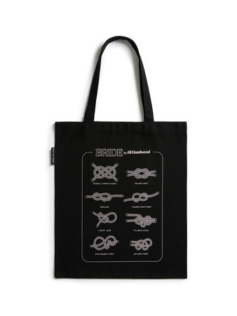 Ali Hazelwood's Bride: A Guide to Knots Tote Bag by Out of Print