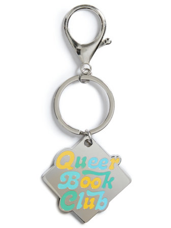 Queer Book Club Keychain by Out of Print
