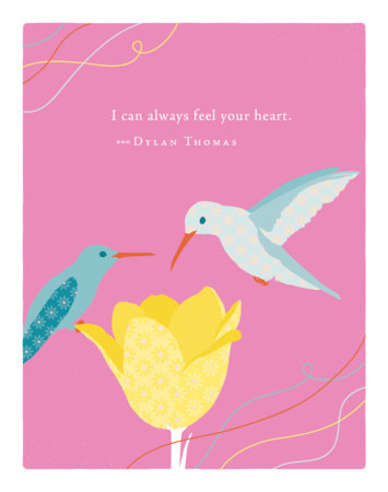 Positively Green Greeting Cards: Mother's Day - I can always feel your heart (Pack of 6) by 