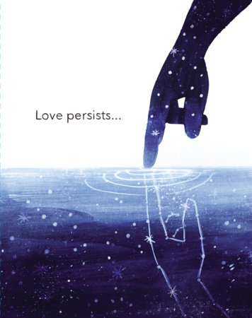 Love Muchly Greeting Cards: Sympathy - Love persists (Pack of 6) by 