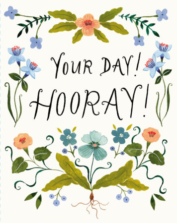 Love Muchly Greeting Cards: Birthday - Your day! Hooray! (Pack of 6) by 