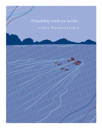 Positively Green Greeting Cards: Friendship - Friendship needs no words… (Pack of 6) by 