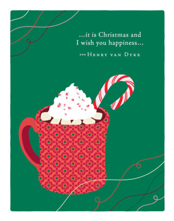 Positively Green Greeting Cards: Holiday - It is Christmas and I wish you (Pack of 6) by 