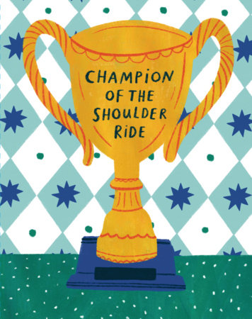 Love Muchly Greeting Cards: Father's Day - Champion of the shoulder ride (Pack of 6) by 