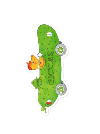 Richard Scarry: Pickle Car Bookmark by Out of Print