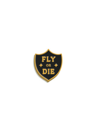 Rebecca Yarros's Fourth Wing: Fly or Die Enamel Pin by Out of Print