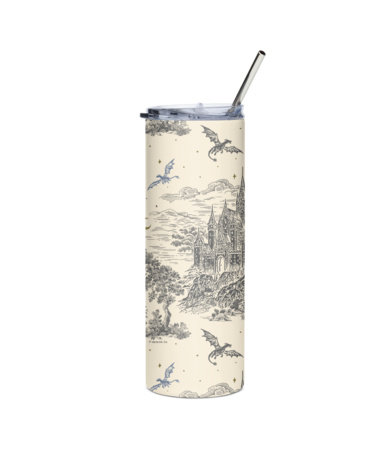 Rebecca Yarros's Fourth Wing: Basgiath Toile Tumbler by Out of Print