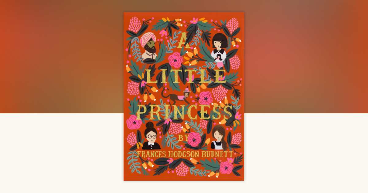 Women's T-Shirts [Out of Print] Frances Hodgson Burnett / A Little Princess Relaxed Fit Tee [Puffin in Bloom] (Vintage Red) (Womens) A Little Princess (Puffin in Bloom) Women's Relaxed Fit T