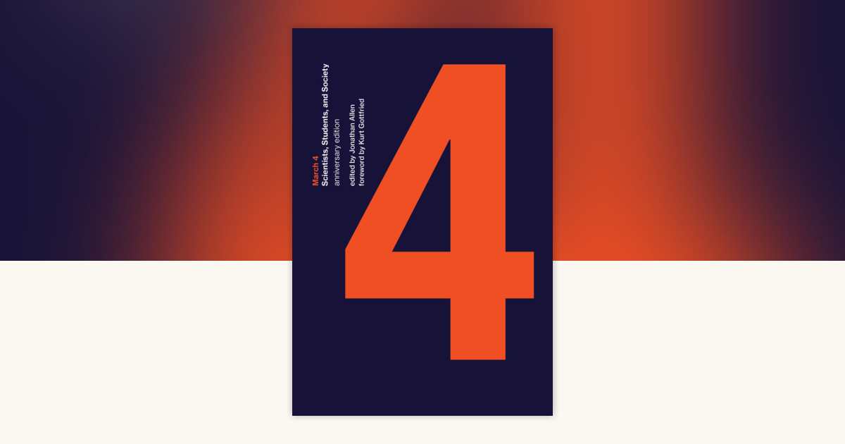 March 4, anniversary edition: 9780262536653 | PenguinRandomHouse.com: Books