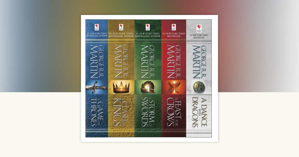 洋書 Game of thrones 5 book set Game of Thrones 5 Book Set (Sealed) - George R.R. Martin