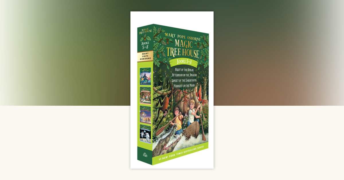 Magic Tree House Books 5-8 Boxed Set by Mary Pope Osborne ...