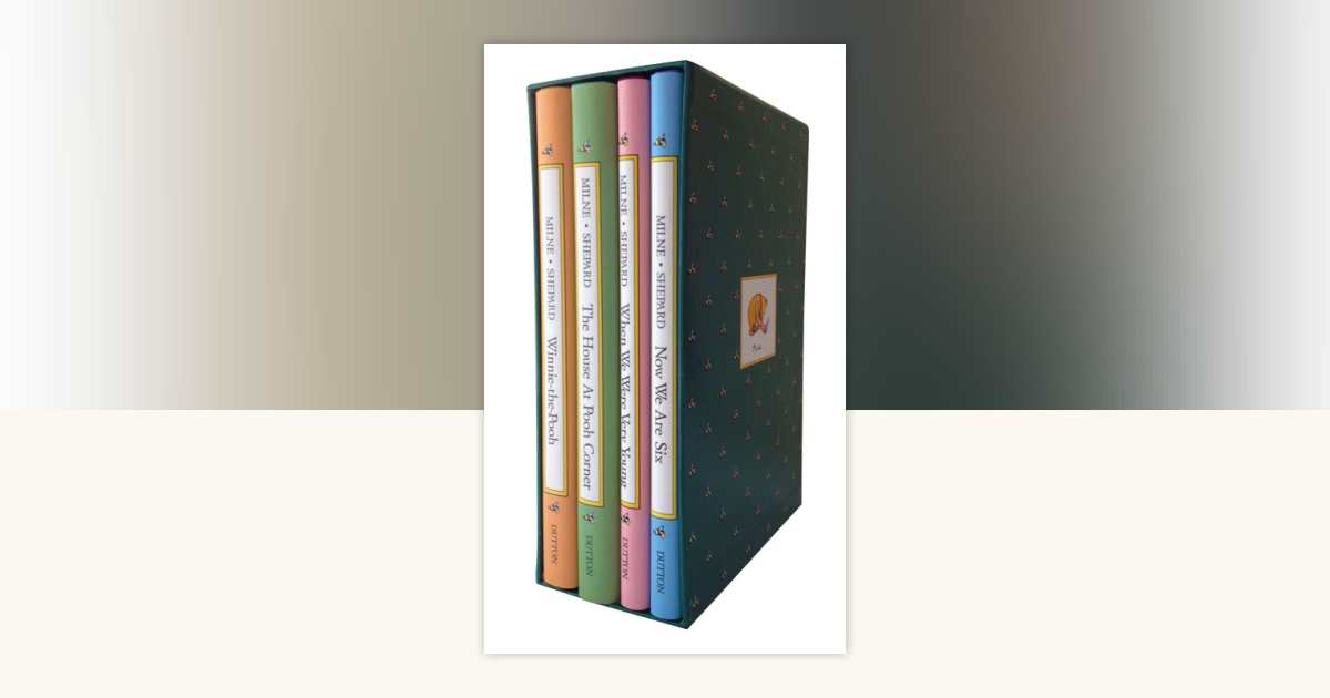 新品　Pooh's Library BOXED-POOHS LIB 4V Pooh's Library: The Color Editions (4 Volume Boxed set