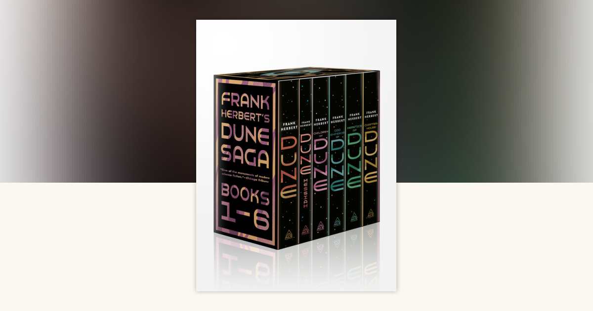 Frank Herbert's Dune Saga 6-Book Boxed Set by Frank Herbert
