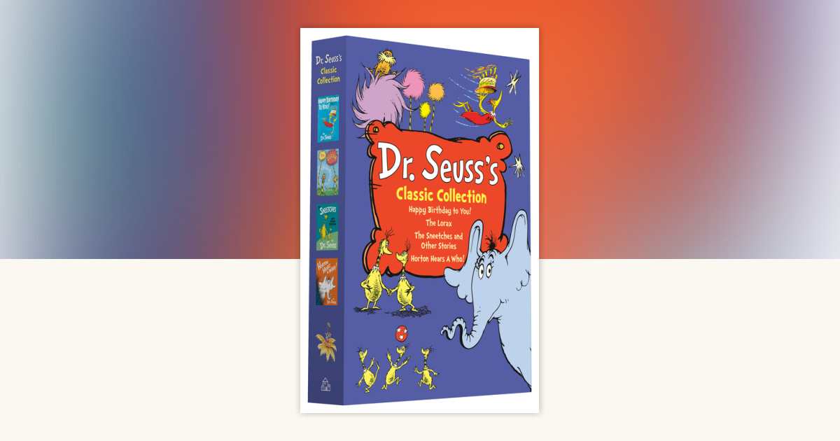 Dr. Seuss's Classic 4-Book Boxed Set Collection by Dr. Seuss