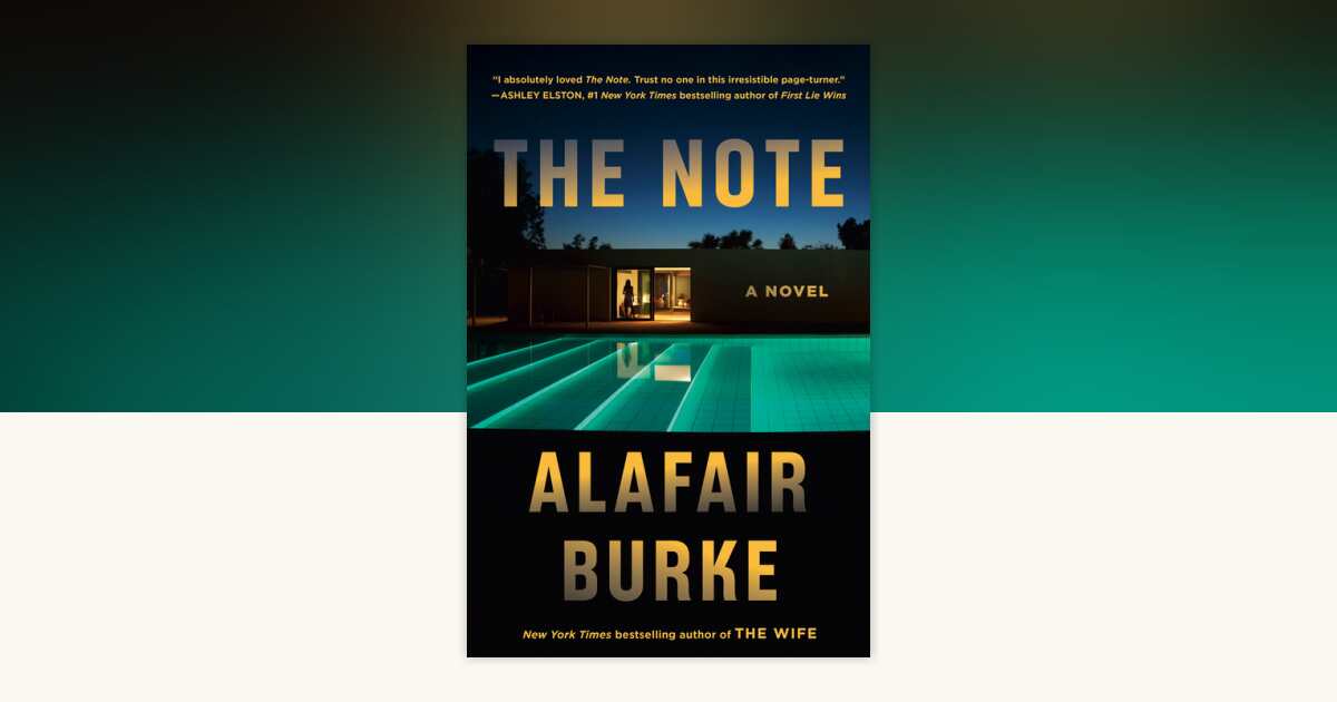 The Note by Alafair Burke: 9780593537084 | PenguinRandomHouse.com: Books