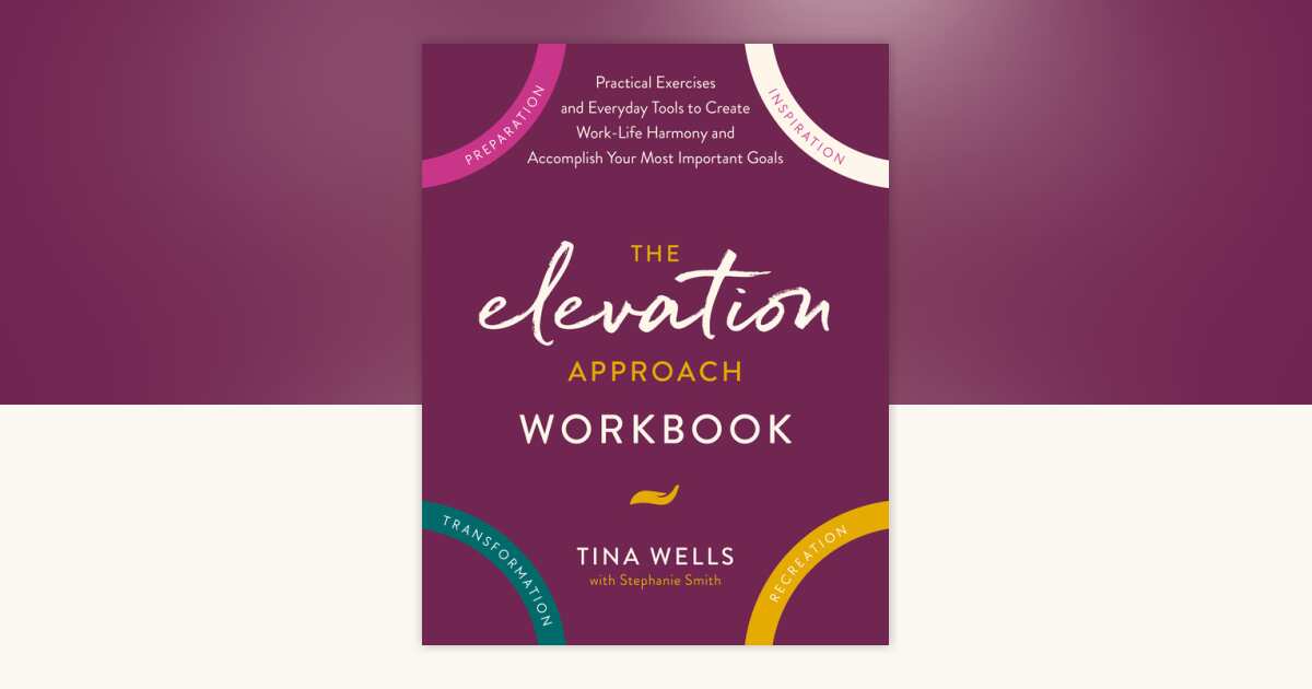 The Elevation Approach Workbook by Tina Wells: 9780593580264 ...