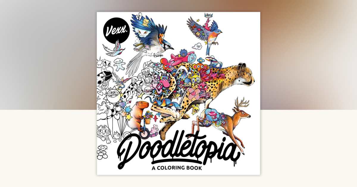 COTY アートブック Doodletopia by Vexx: 9780593713389 | PenguinRandomHouse.com: Books