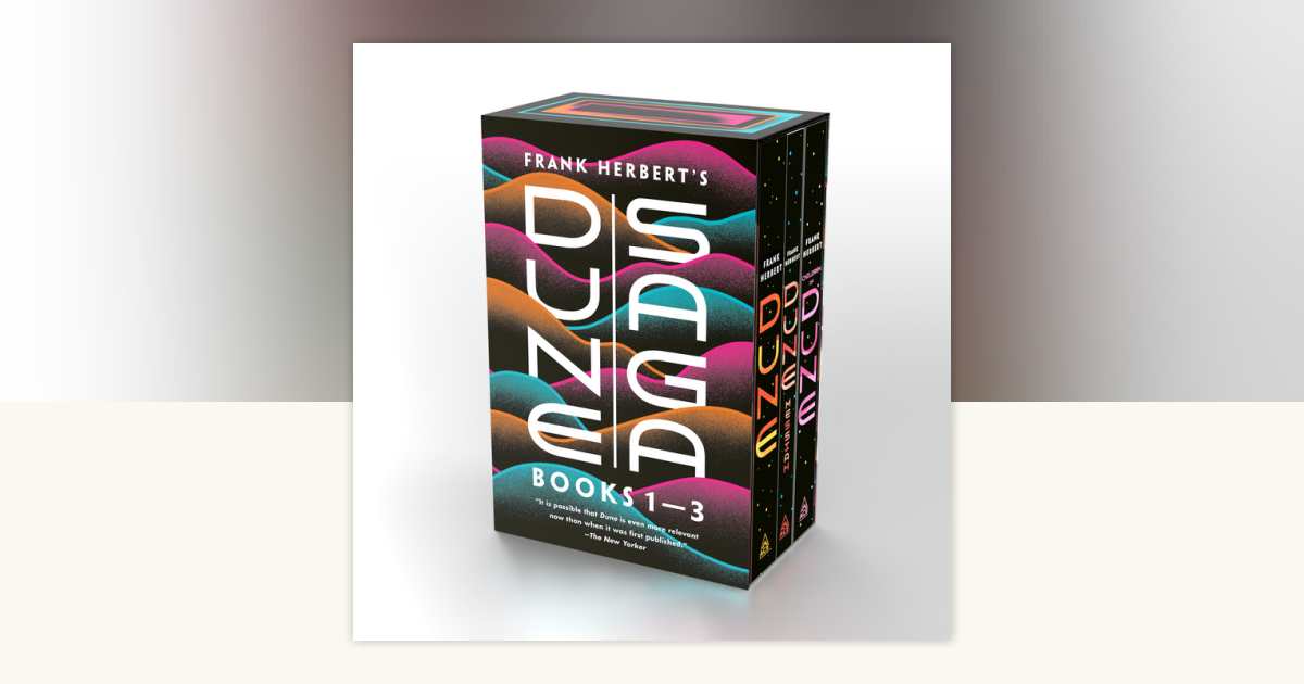 Frank Herbert's Dune Saga 3-Book Boxed Set by Frank Herbert