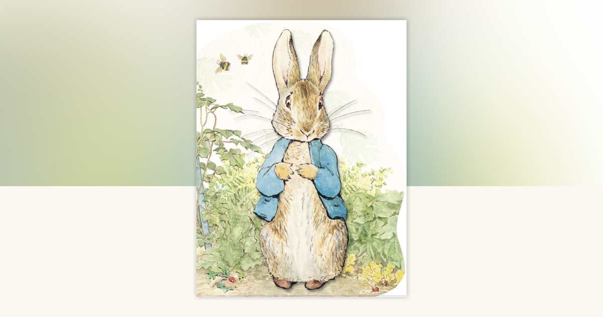 Peter Rabbit Large Shaped Board Book by Beatrix Potter