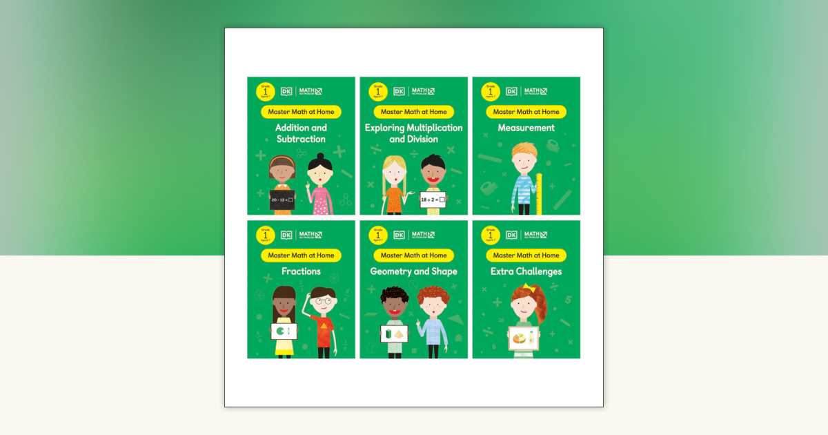 Math - No Problem! Collection of 6 Workbooks, Grade 1 Ages 6-7 by Math ...