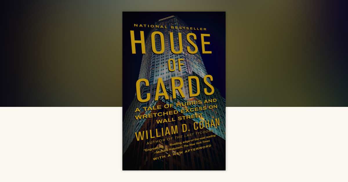 House of Cards by William D. Cohan 9780767930895 PenguinRandomHouse