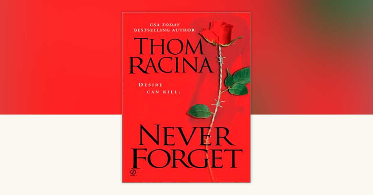 Never Forget by Thom Racina: 9781101209592 | PenguinRandomHouse.com: Books