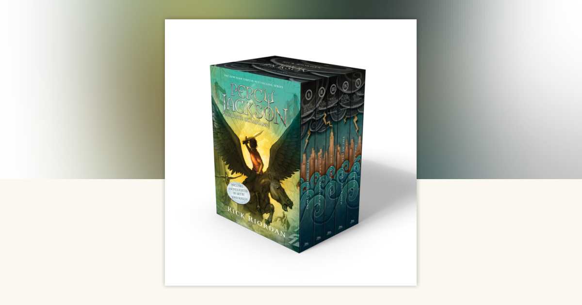 Percy Jackson and the Olympians 5 Book Paperback Boxed Set
