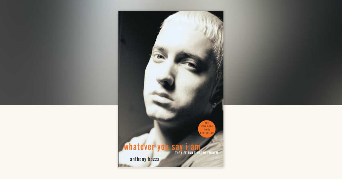 レア whatever you say i am: eminem Amazon.com: Whatever You Say I Am: The Life and Times of