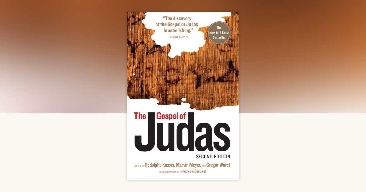 The Gospel Of Judas Hardcover Book - By Rodolphe Kasser, National Geographic, Good Condition