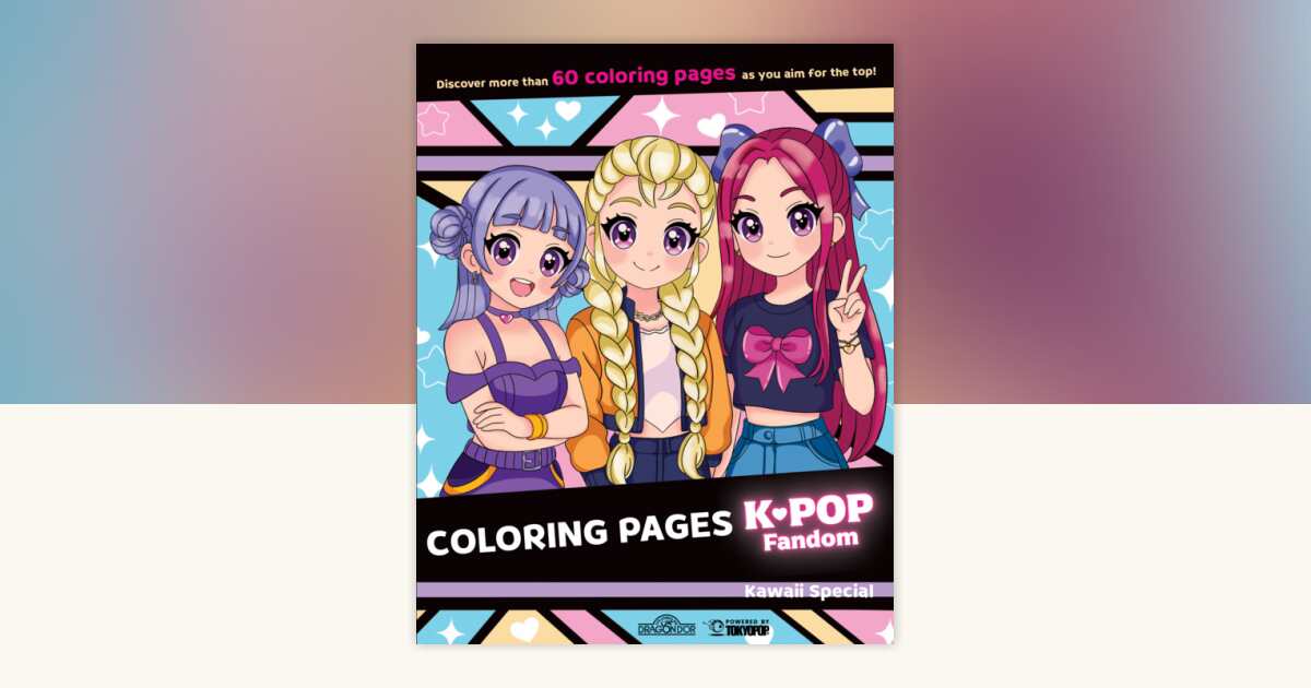 K-Pop Fandom Coloring Pages: Kawaii Special by Nadine Alff ...