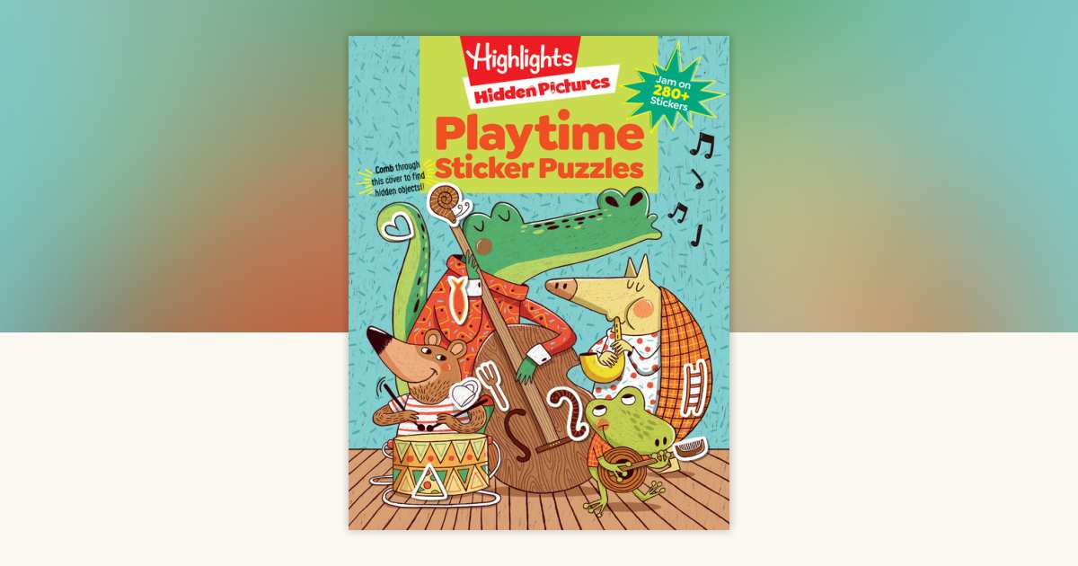 Playtime Sticker Puzzles: 9781620917862 | PenguinRandomHouse.com: Books