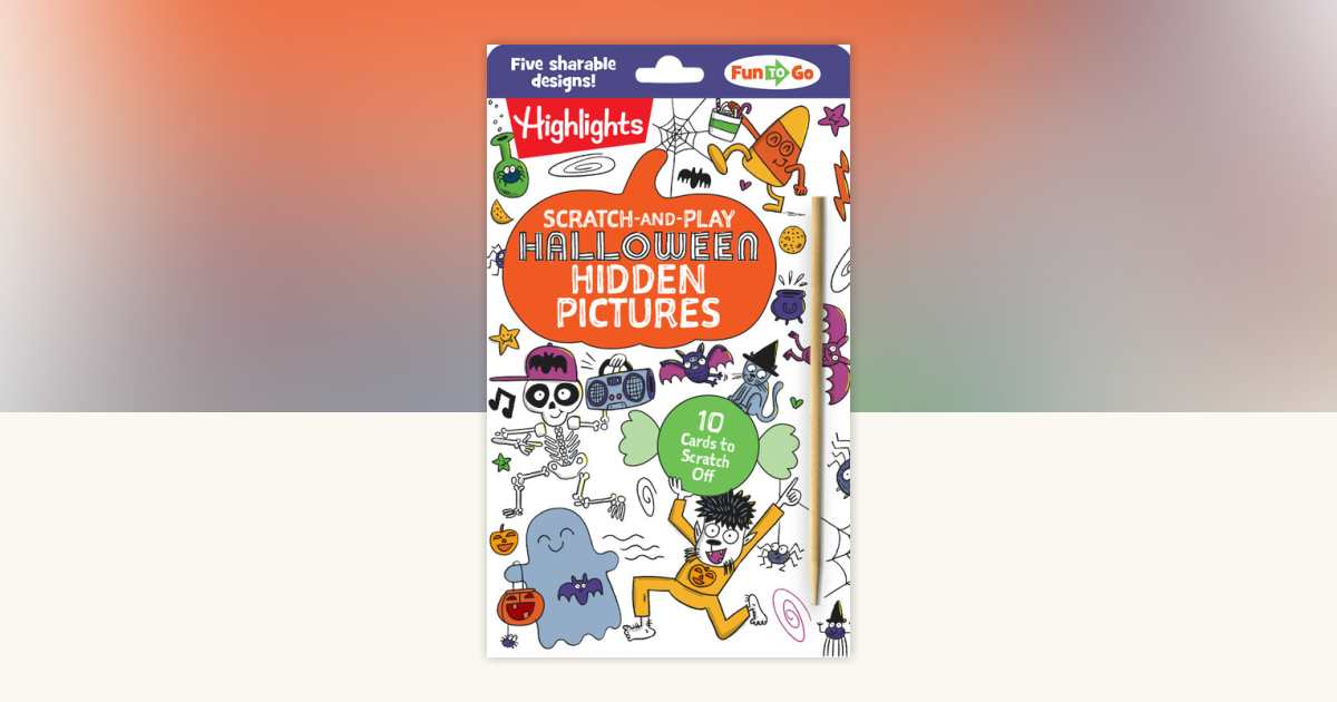 ScratchandPlay Halloween Hidden Pictures 9781639622566