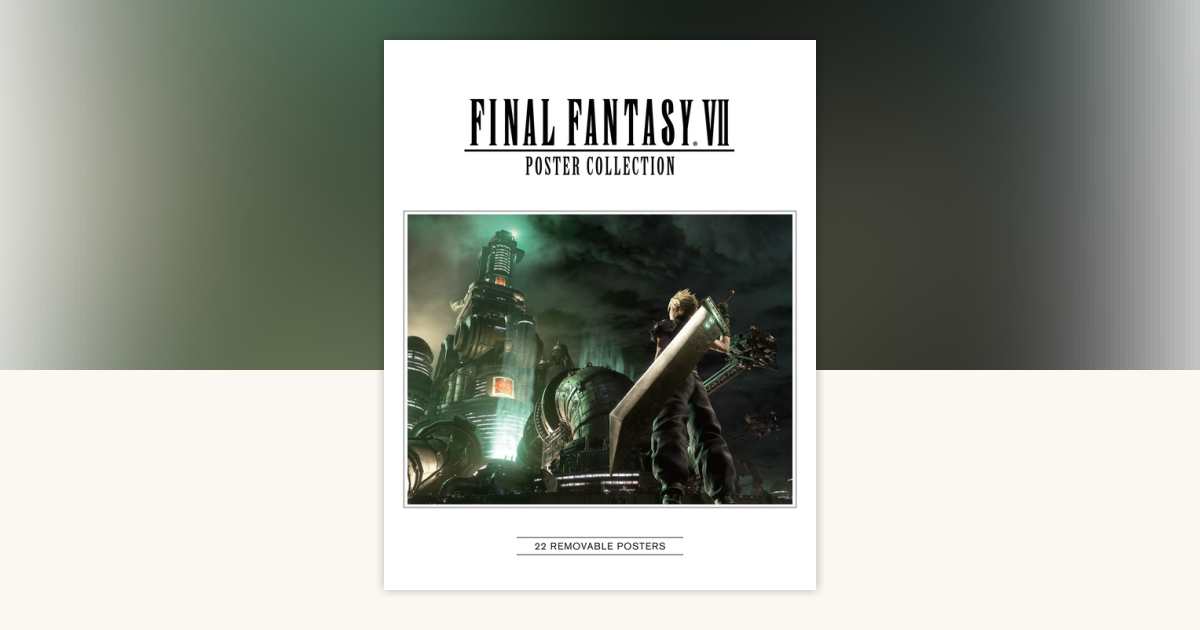 非売品 店頭用 ポスター FINAL FANTASY Ⅶ REMAKE 告知 B Amazon | Final Fantasy VII Rebirth Poster Collection