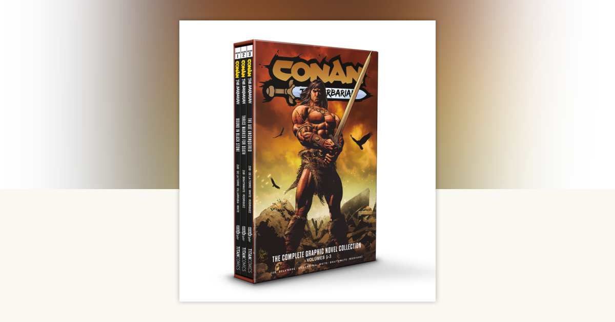 Conan the Barbarian 1-3 Slipcase Set by Jim Zub
