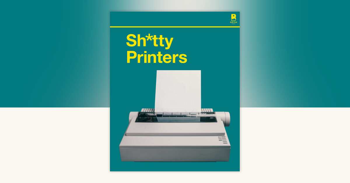 S****y Printers by Blue Star Press: 9781950968800 | PenguinRandomHouse ...