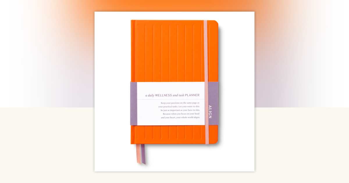 Align: A Daily Wellness and Task Planner by COMPENDIUM: 9781966077039 ...