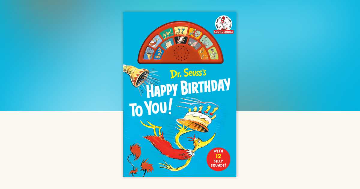 Dr25 Happy Birthday to You音声絵本 Dr. Seuss's Happy Birthday to You!, Sound Book - Samsclub.com