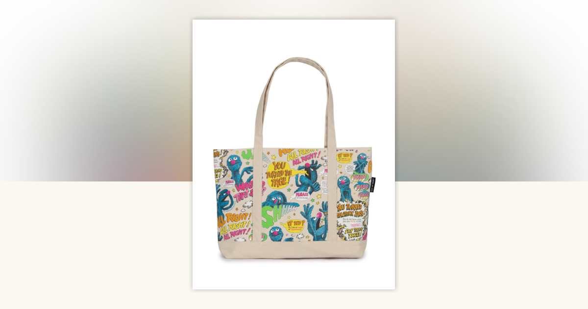 Sesame Street: The Monster at the End of This Book Large Zippered ...