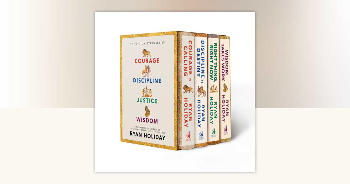 The Stoic Virtues Series Boxed Set by Ryan Holiday: 9798217179916