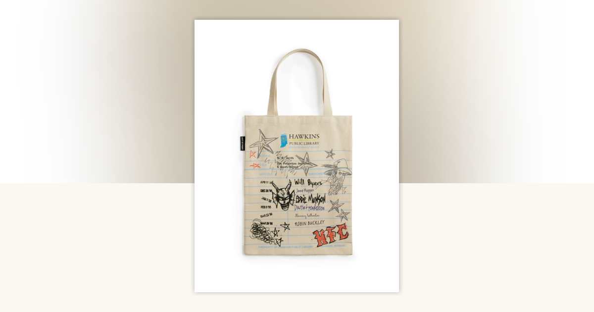 Stranger Things: Hawkins Public Library Tote Bag by Out of Print