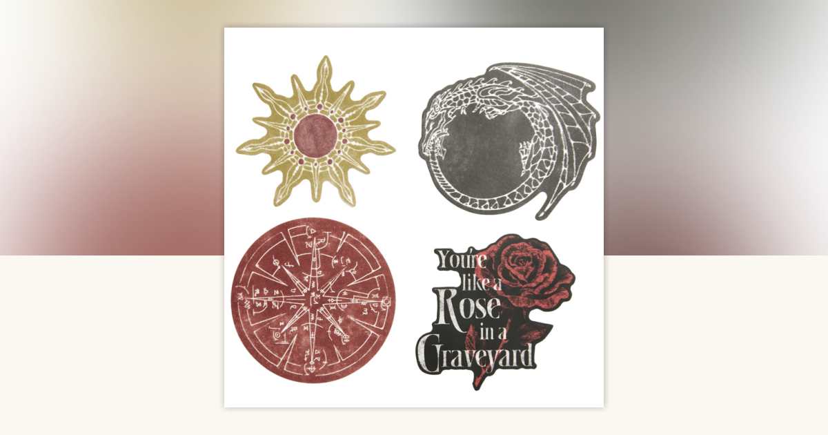 Alchemised Stickers - Sticker Set of 4 by Out of Print: 9798217332922 ...